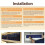 24PCS Replacement Split Air Filter for  Electric -2300FT-E -3000FT-E Air Conditioner Replacement Filters 3