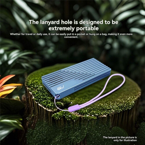 M.2 SSD Enclosure 40Gbps M.2 NVMe Case USB4/USB3.2 Type C SSD Case Cooling for 2280/2230 SSD Disk for  4/3 B