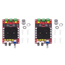 2X XH-M510 TDA7498 High-Power Digital Power Amplifier Board 2x100W Car Amplifier 14-34V