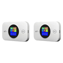 2X MF968 4G WIFI Hotspot 4G SIM WIFI Routeur avec Emplacement pour Carte Sim 4G LTE Routeur WiFi Routeur 3000 Mah 150 Mbps Routeur