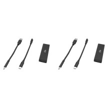 2X WISDPI USB 3.2 to 5GbE Adapter (WP-UT5) Wired LAN Network Connection 5G, 2.5G, 100Mbps, 5000Mbps USB-C to RJ45