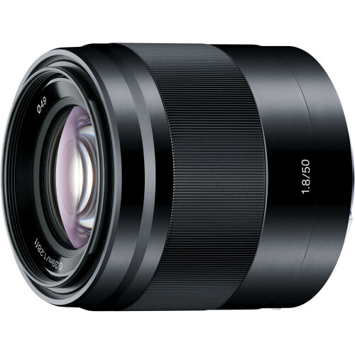 Sony Sony Sel 50Mm F1.8 Oss Musta