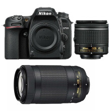 Nikon D7500 +Af-P 18-55Mm F3.5-5.6G Vr+Af-P 70-300Mm F4.5-6.3 Ed Vr Dx