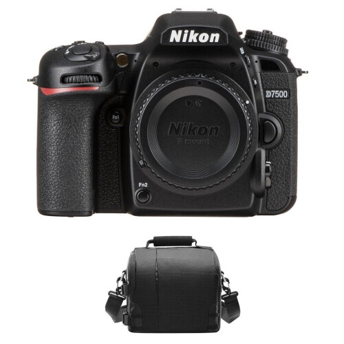 Nikon NIKON D7500 Gehäuse + Kameratasche
