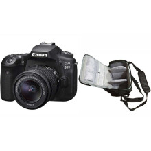 Canon EOS 90D (18-55 mm f/3,5-5,6 Kit) mit Kamkorda-Tasche