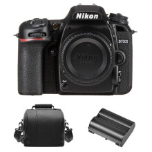 NIKON D7500 runko + kameralaukku + EN-EL15A akku