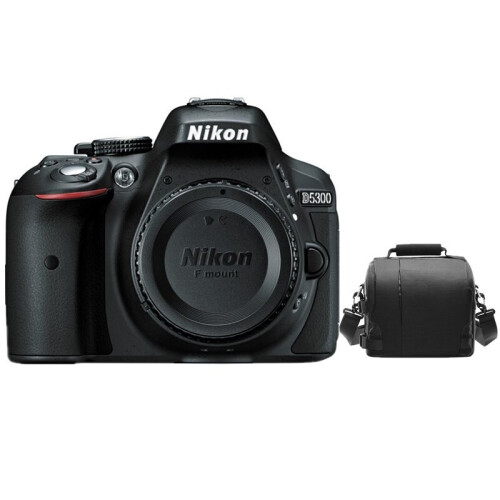 Nikon NIKON D5300 Gehäuse Schwarz + Kameratasche