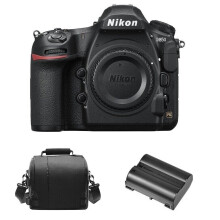 NIKON D850 runko + kameralaukku + EN-EL15A akku