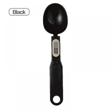 Black 500g 0.1g LCD Digital Kitchen Scale, Electronic Measuring Spoon for Cooking, Food, Coffee, Tea and Sugar