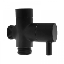 Desviador de ducha metálico para decoración del hogar, divisor de manguera de agua, control de flujo de agua, 6,70 x 6,3