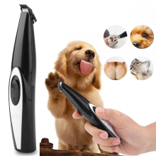 Elektrische trimmer voor hondenpoten, stille tondeuse voor veilige verzorging van poot- en voetzoolhaar.