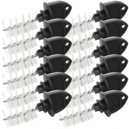 12 Pack Standard Tap Seals for Beer Dispensers, Durable Plastic, Protects Between Keg Changes 1