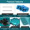 Power Wheel Adapter Compatible with Makita 18V LXT Battery 4