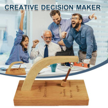 Jeu de pendule magnétique en bois pour enfants et adultes, un jeu de stratégie et de concentration pour développer la co