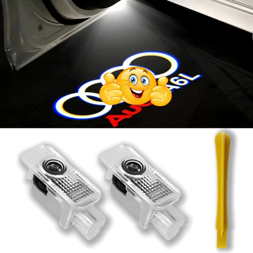 τεμάχια φώτα πόρτας αυτοκινήτου συμβατά με Audi A6L, εξαιρετικά φωτει
