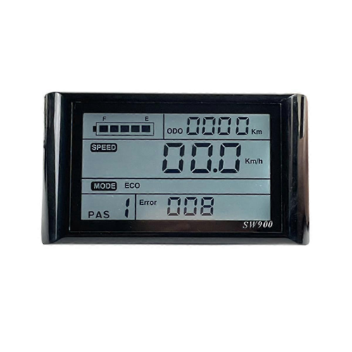 Ebike SW900 LCD Display Control for Electric Bicycle Speed Meter with Plug and Settings Function