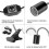 Κιτ λάμπας θερμότητας Tortoise με 2 λαμπτήρες UVA UVB 25W 50W με μακριά βάση, πε 3