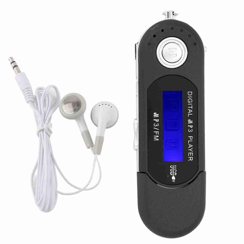 Φορητή συσκευή αναπαραγωγής μουσικής MP3 με οθόνη LCD, ραδιόφωνο FM, αν