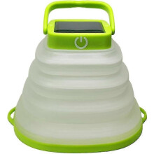 Linterna solar LED plegable con 3 modos de atenuación, lámpara recargable USB 2 en 1 para camping, hogar, senderismo, pe