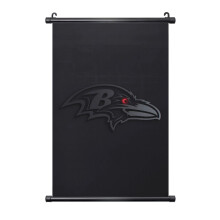 Ravens Football Team PVC Hanging Painting Black Axis