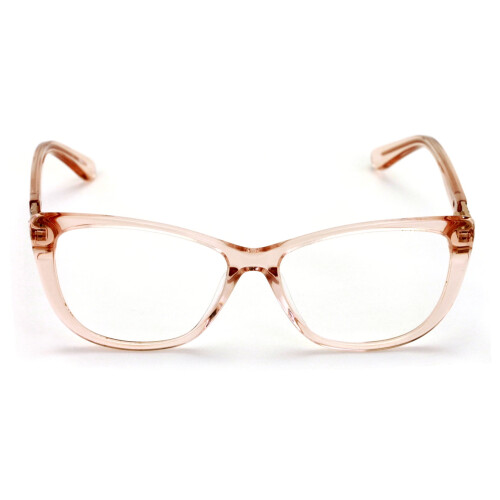 Women's acetate cat-eye reading glasses gold accent 2