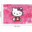 Hello Kitty tapestry pink cat wall hanging 6 ft 7