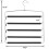 Trousers Hangers Swing Arm 2 Pack Non-Slip 6