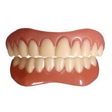 Silicone False Teeth Upper and Lower Dentures Set