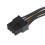DSH Molex LP4 - PCIe 8 tűs adapterkábel, 18 cm 5