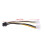 DSH Molex LP4 - PCIe 8 tűs adapterkábel, 18 cm 8