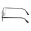 Men's metal square aviator reading sunglasses +3.50 5