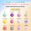 Handmade Bath Bombs Set Natural Shea Butter Essential Oils 4