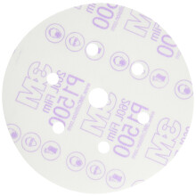 3M Hookit Red Finishing Film Dust Free Abrasive Disc, 01133, 6 in, P1500, Pack of 25 Disc for Auto Sanding