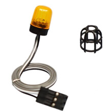 Beacon Light RC Rotating LED Engineering Lamp for 1/14 Excavator for  RC Truck Trailer Tipper for  770S