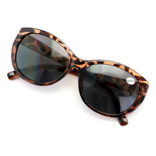 Women's bifocal reading sunglasses vintage cat-eye +3.25