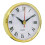 Quartz Clock Movement with Roman Numerals 80mm Gold Trim 5