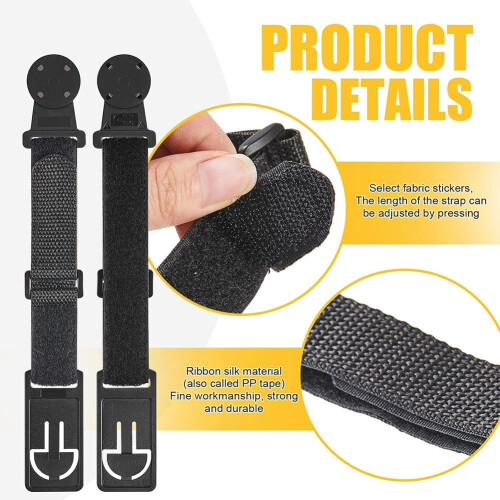 4 Sets Magnetic Hanging Strap Compatible with Hanging Loop Strap Magnet Kit Instruments Multimeter Accessories 2