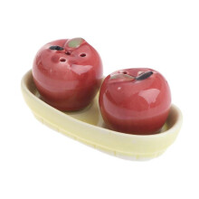 Ceramic Salt and Pepper Shakers Set 1 Pair