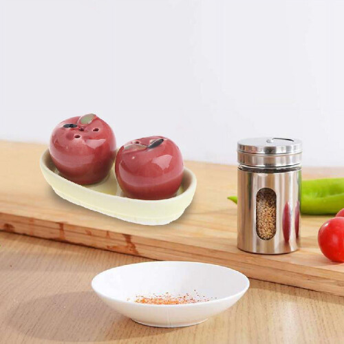 Ceramic Salt and Pepper Shakers Set 1 Pair 1