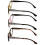 Women's Cateye Reading Glasses +1.50 3 Pairs 4
