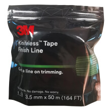 Cinta sin cuchilla 3M Finish Line KTS-FL1, Verde, 3.5 mm x 50 m, 20/caja