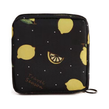 Sanitary Napkin Storage Bag with Zipper for Teens