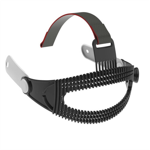 Silicone VR  Strap for Meta Quest 3/3S  Comfort Breathable Replacement VR  Strap Black