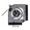 CPU GPU cooler fan for Acer Nitro 5 laptops 8