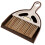 Desktop cleaning brush with dustpan, soft bristles 2