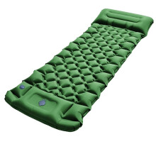 Verdickte, Kompakte, Ergonomische Campingmatratze mit Kissen für Camping, Rucksackreisen, Wandern, Reisen und Zelte D
