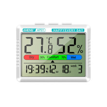 ANENG Digitale voor Thermohygrometer Klok AP01 Snooze-Alarmmodus Lucht-Thermometer Vochtigheidsmeter Multi-Scenario Type 1