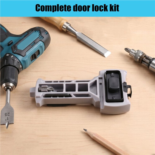 Kit di Chiusura per Porta con Scalpello Integrato per un'Incisione Precisa e Precisione. 2