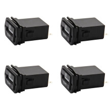 4X Medidor de Horas Mecânico DC10V-80V - Medidor de Horas para Motor-Gerador, , Motorcross, Motor, CaminhãO-Trator