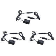 5X Np-Fw50 Dummy Akku mit Gleich Strom Versorgung (5V,2A) USB Adapter für A7R, A7, A7S, A7S Ii, A5000, A5100, A6000, A6500, A33, A35, A55, Alpha